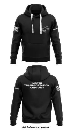 1487th Transportation Company  Store 1  Core Men's Hooded Performance Sweatshirt - mz8F85