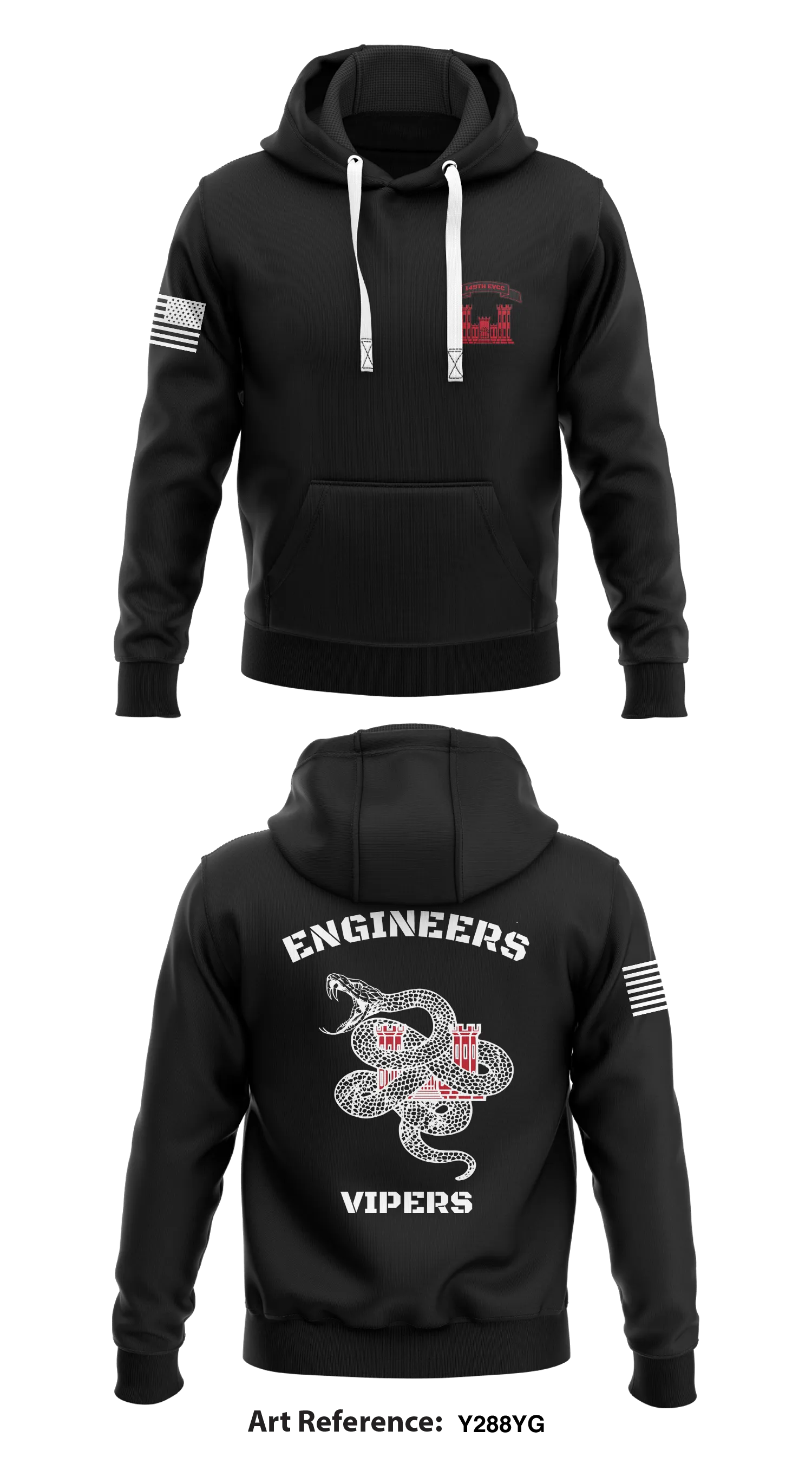 149th EVCC Store 1  Core Men's Hooded Performance Sweatshirt - y288yG