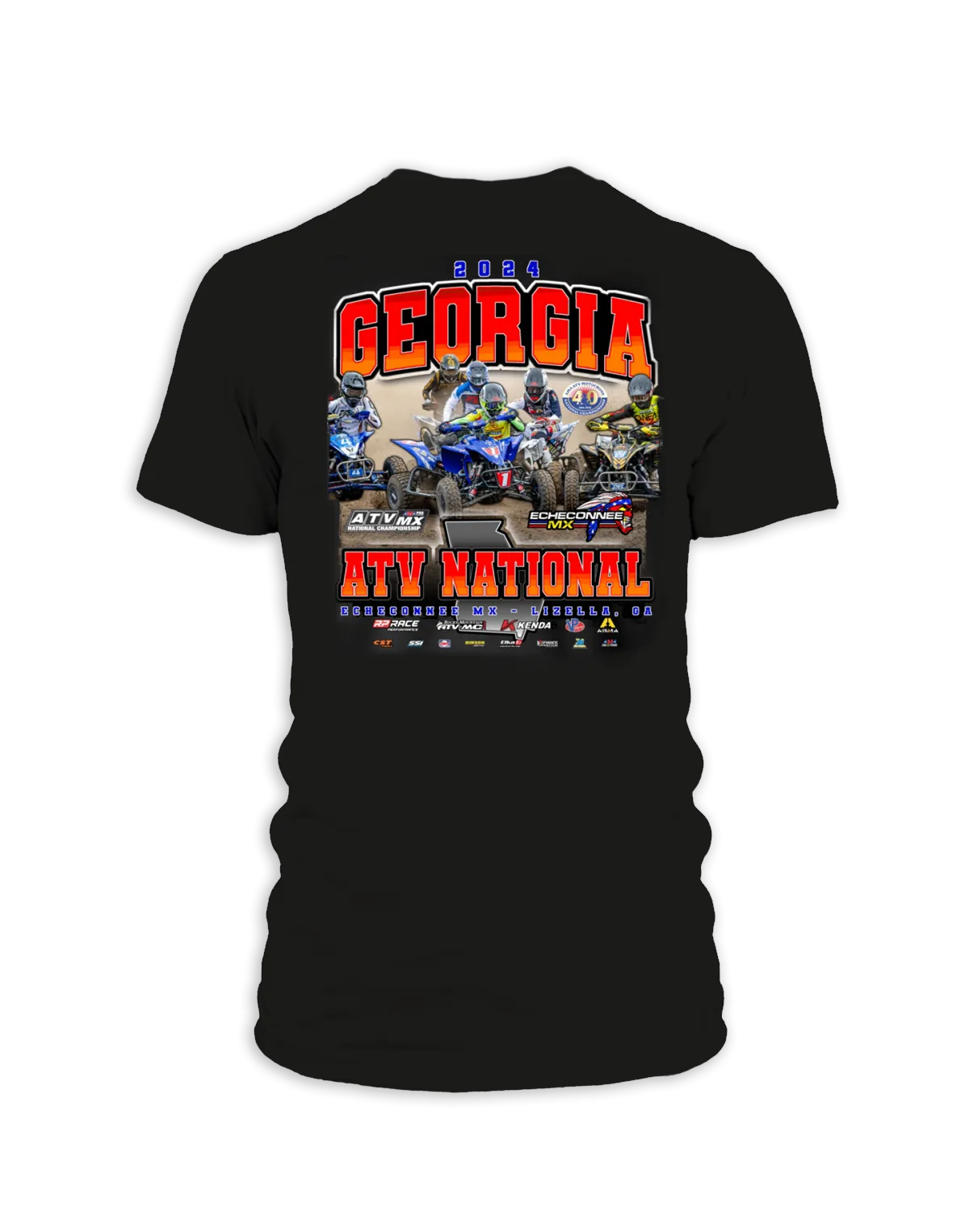 2024 ATVMX Echeconnee Adult Event T-Shirts