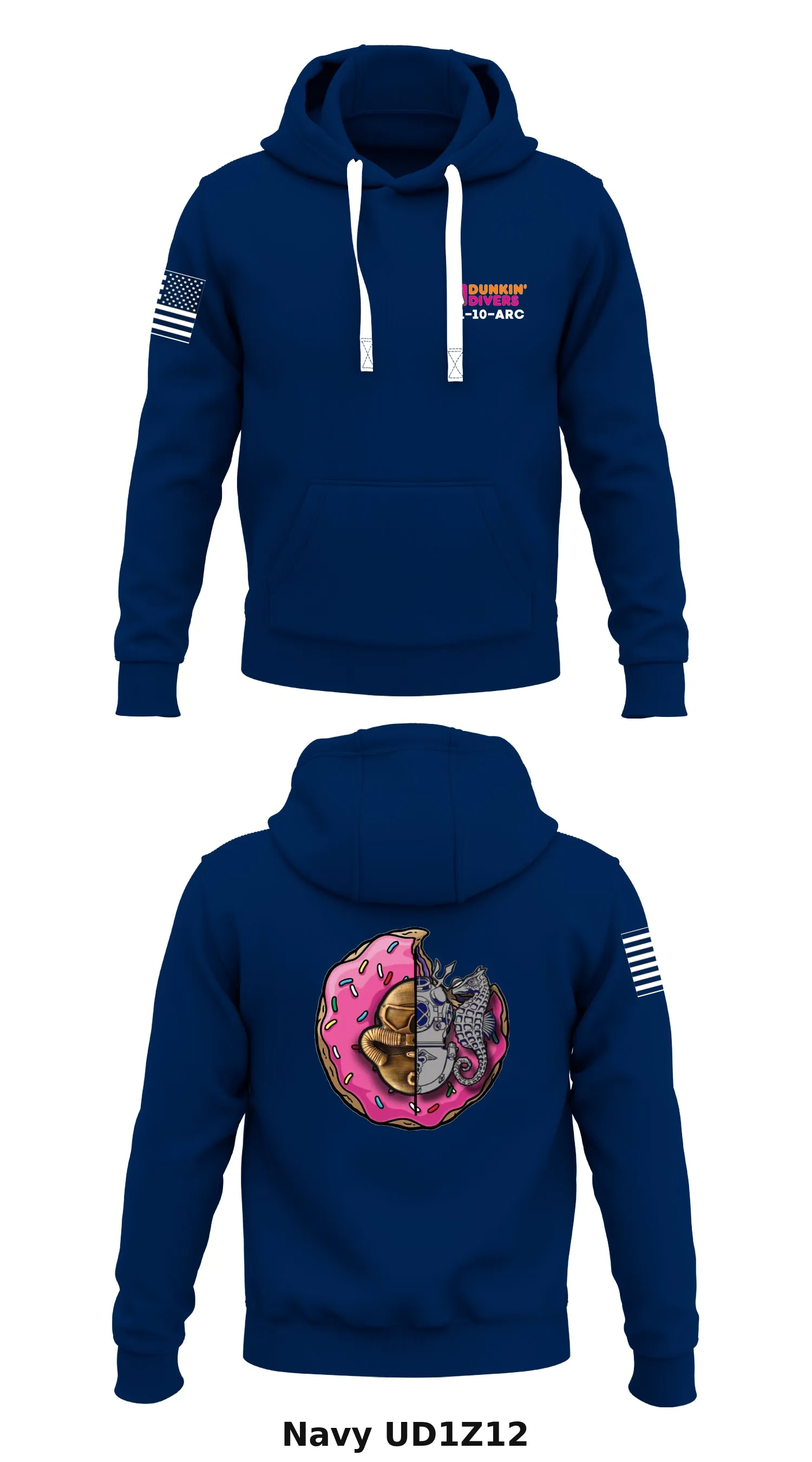 21-1-ARC Store 1  Core Men's Hooded Performance Sweatshirt - UD1Z12