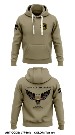 28th SFS EAFB  Core Men's Hooded Performance Sweatshirt - d7P3mb