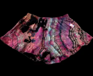 2X/3X Reverse Dyed Flowy cotton Shorts