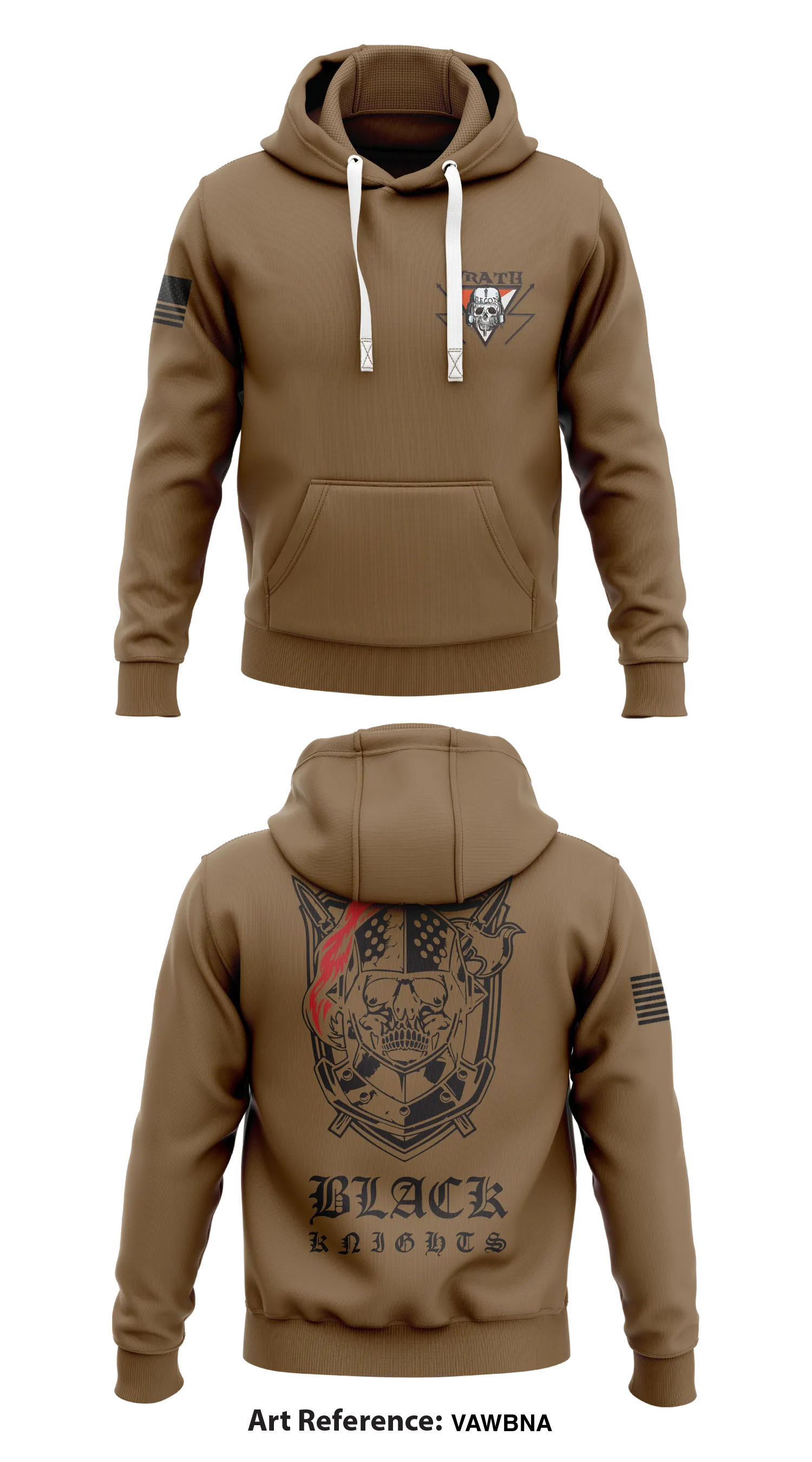3-61 Cav Store 1  Core Men's Hooded Performance Sweatshirt - vawBNa