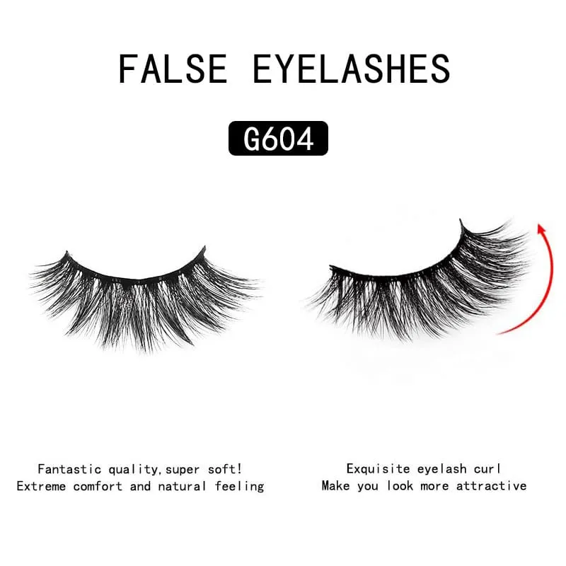 30 Pieces) 10 Pairs Mink Lashes