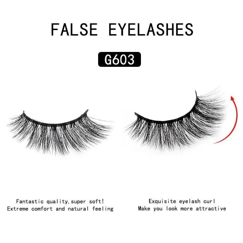 30 Pieces) 10 Pairs Mink Lashes