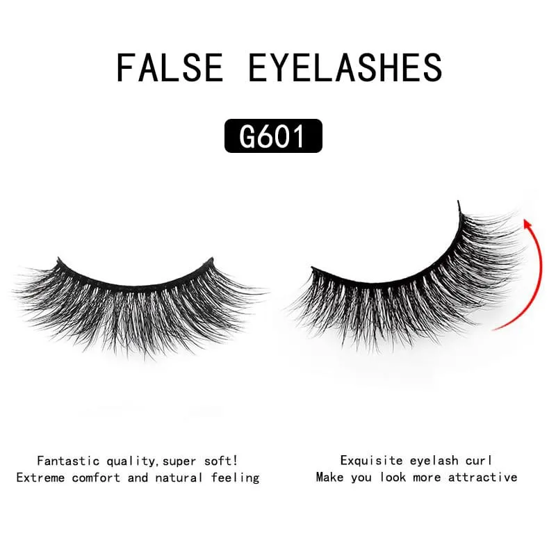 30 Pieces) 10 Pairs Mink Lashes