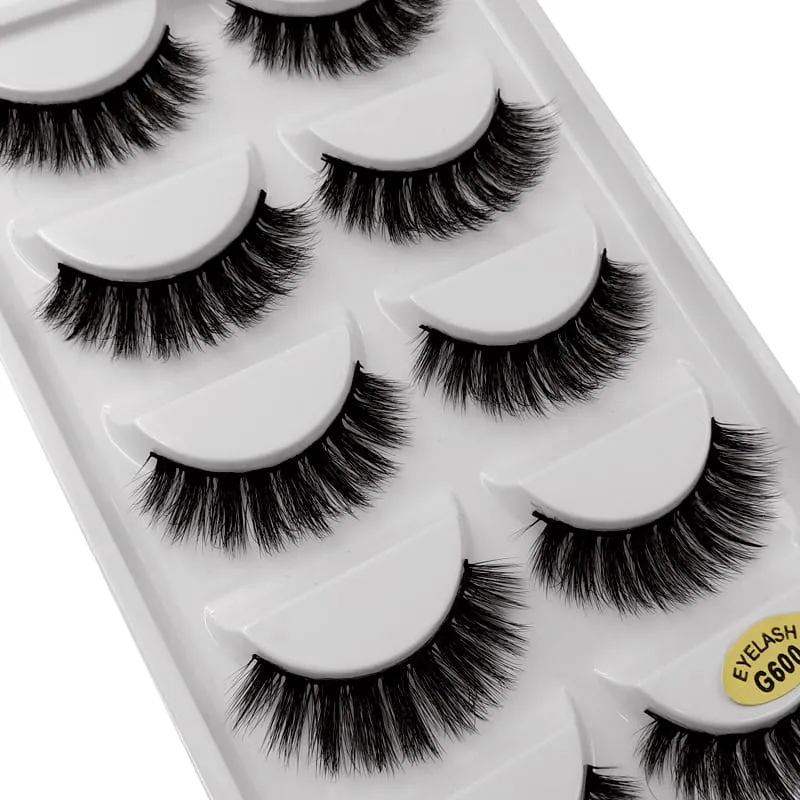 30 Pieces) 10 Pairs Mink Lashes