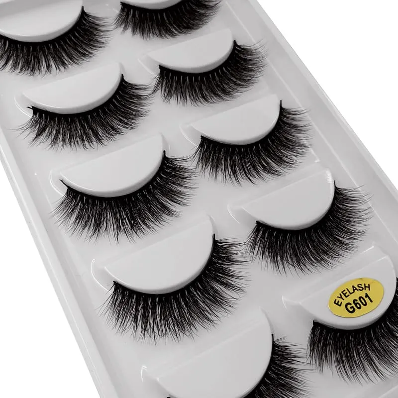 30 Pieces) 10 Pairs Mink Lashes