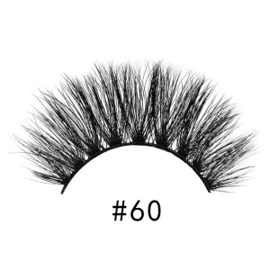 30 Pieces) 3D Imitation Mink Hair False Eyelashes