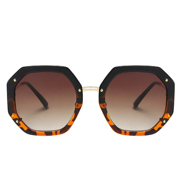 30 Pieces) C6 Polygon Frame Sunglasses