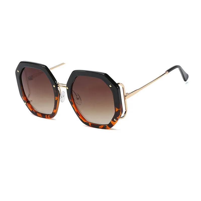 30 Pieces) C6 Polygon Frame Sunglasses