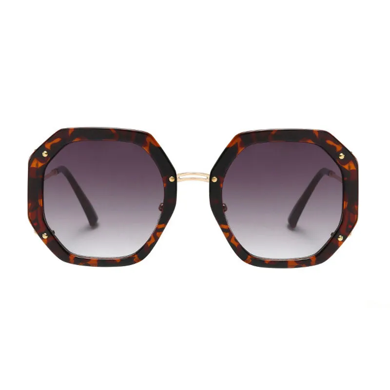 30 Pieces) C6 Polygon Frame Sunglasses
