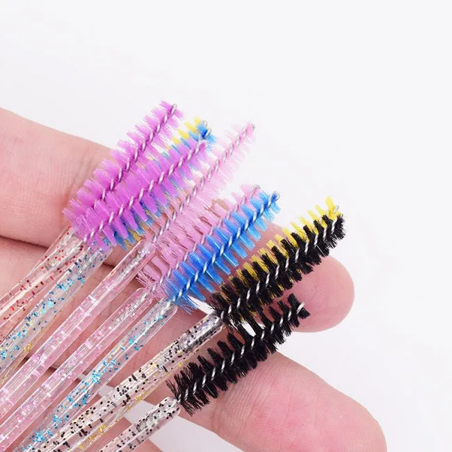 30 Pieces) Mascara Applicator Comb Wand Lash Makeup Brushes