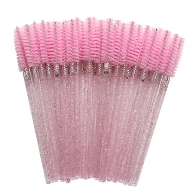 30 Pieces) Mascara Applicator Comb Wand Lash Makeup Brushes