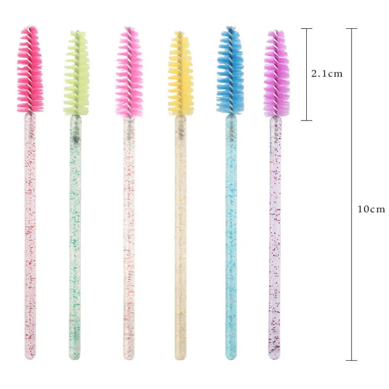 30 Pieces) Mascara Applicator Comb Wand Lash Makeup Brushes