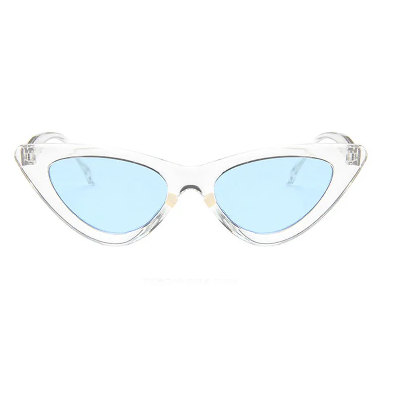 30 Pieces)Transparent Multicolor Ocean Lenses Unisex Cat Eye