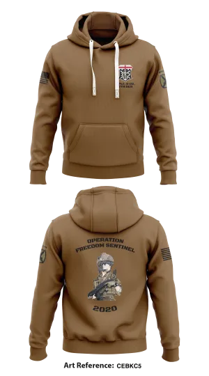3PLT, B Co, 7th BEB Store 1 Core Men's Hooded Performance Sweatshirt - ceBkc5