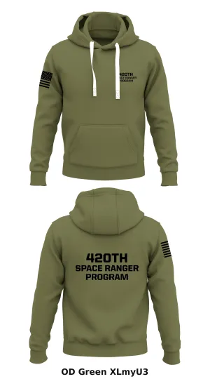 42th Space Ranger Program Store 1  Core Men's Hooded Performance Sweatshirt - XLmyU3