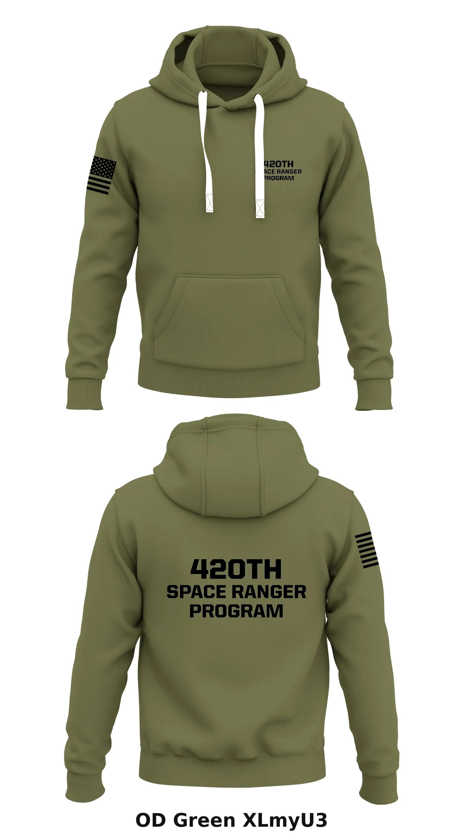 42th Space Ranger Program Store 1  Core Men's Hooded Performance Sweatshirt - XLmyU3