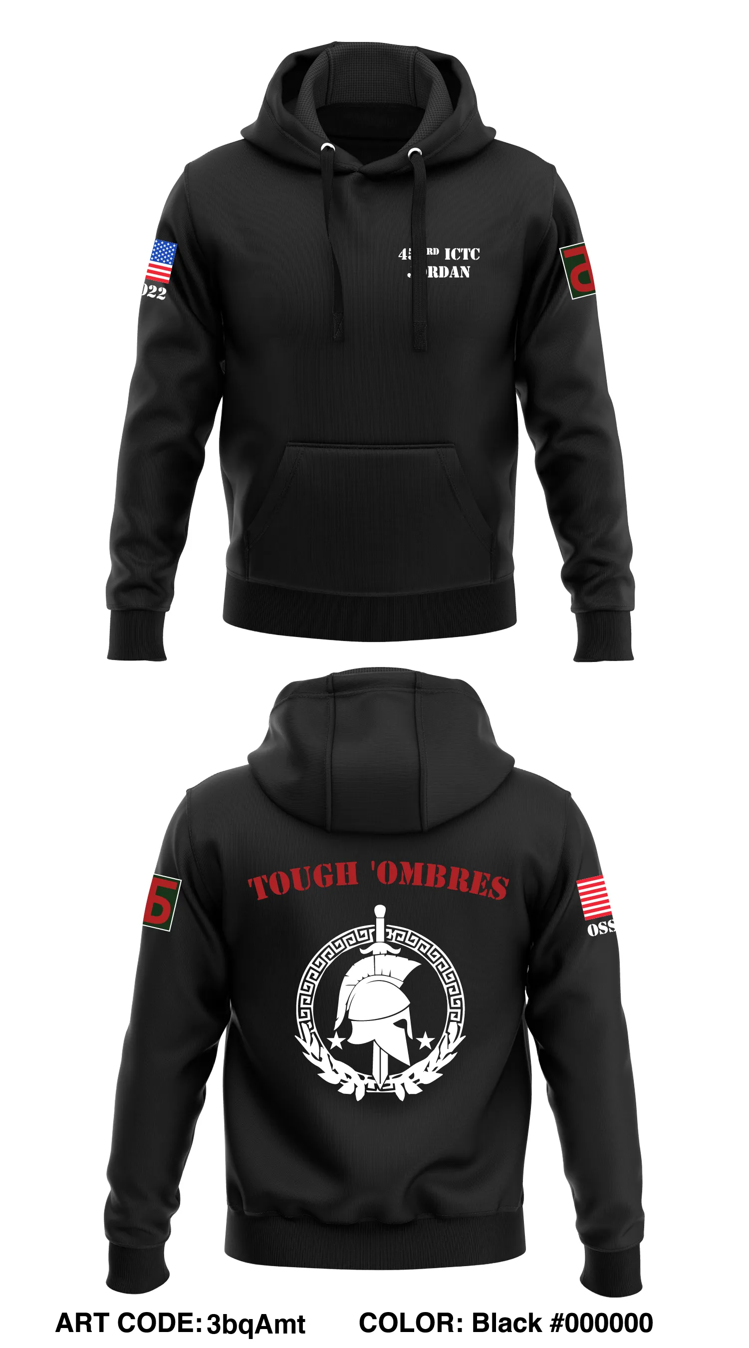 453rd ICTC  Core Men's Hooded Performance Sweatshirt - 3bqAmt