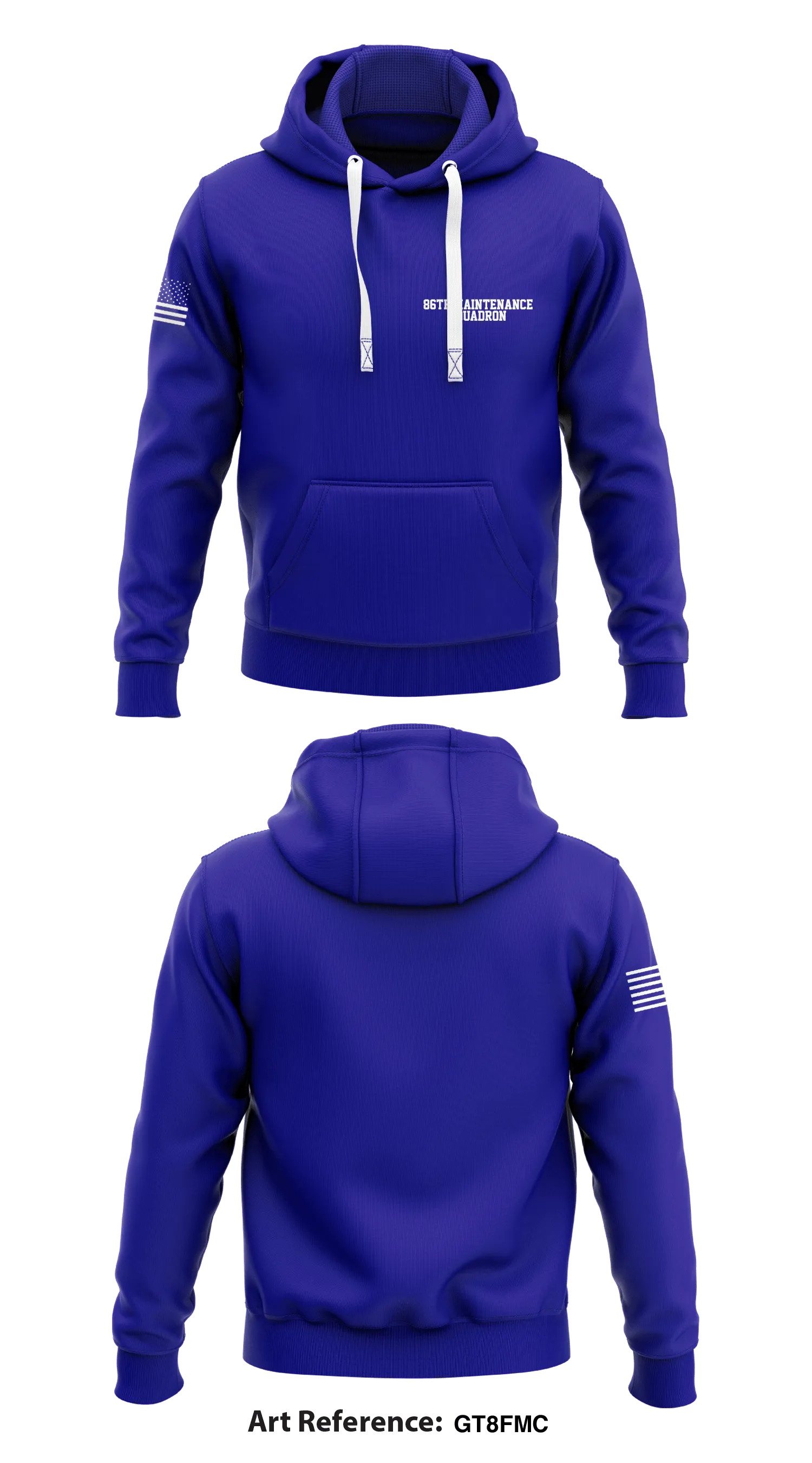 86th Maintenance Squadron Store 1  Core Men's Hooded Performance Sweatshirt - gt8Fmc