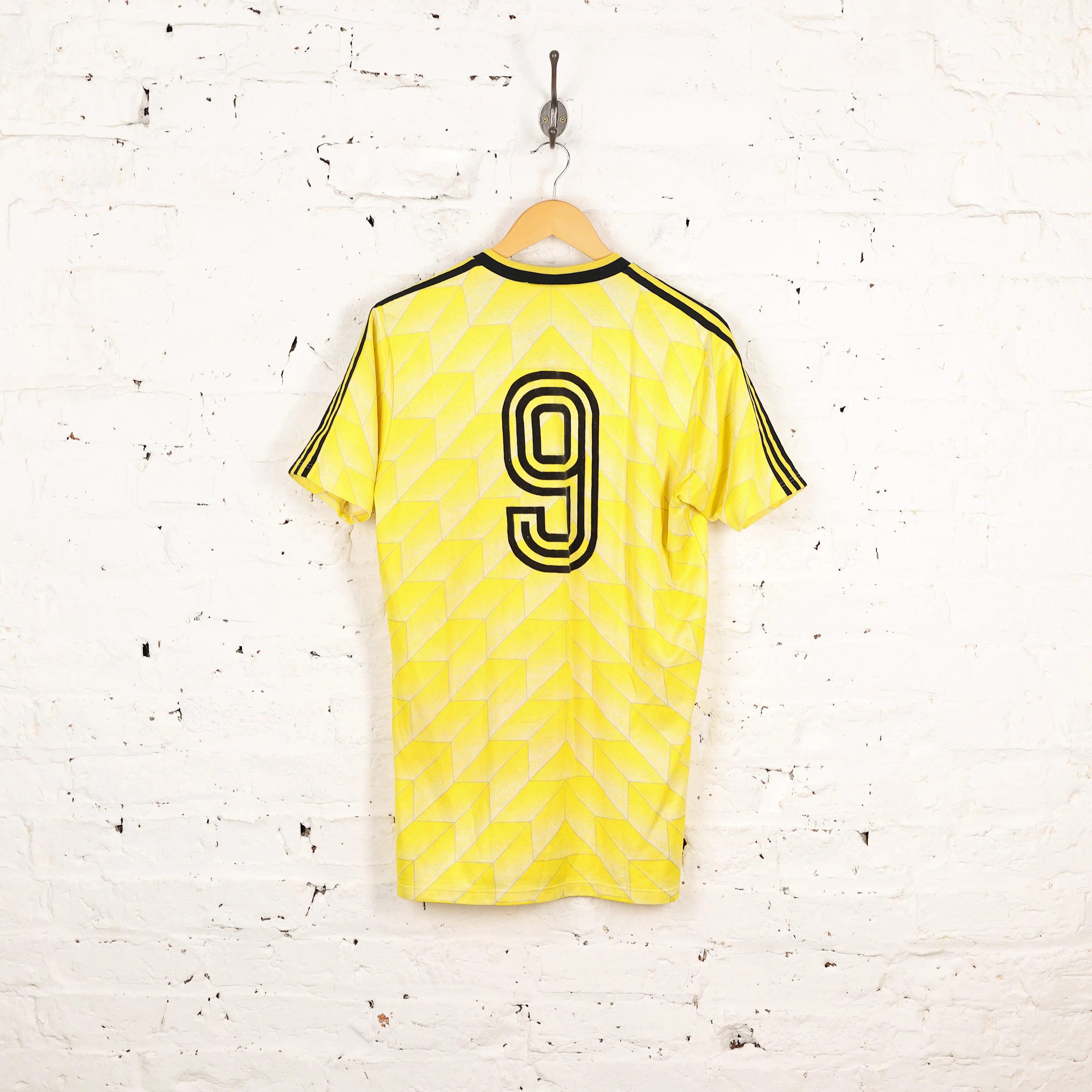Adidas 80s Template Football Shirt - Yellow - L