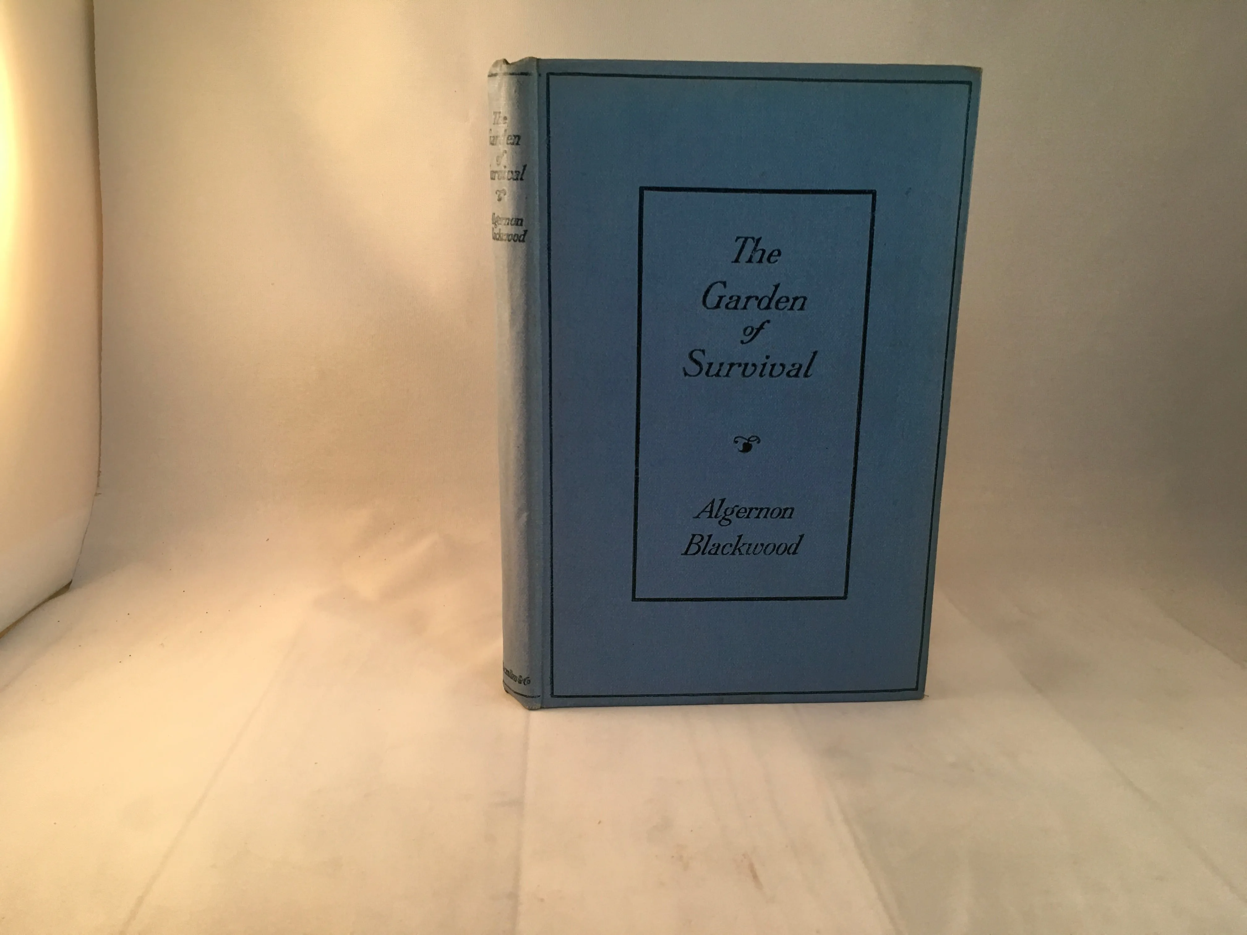 Algernon Blackwood - The Garden of Survival, Macmillan and Co 1918, First Edition, v.good condition