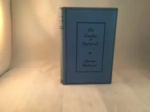 Algernon Blackwood - The Garden of Survival, Macmillan and Co 1918, First Edition, v.good condition
