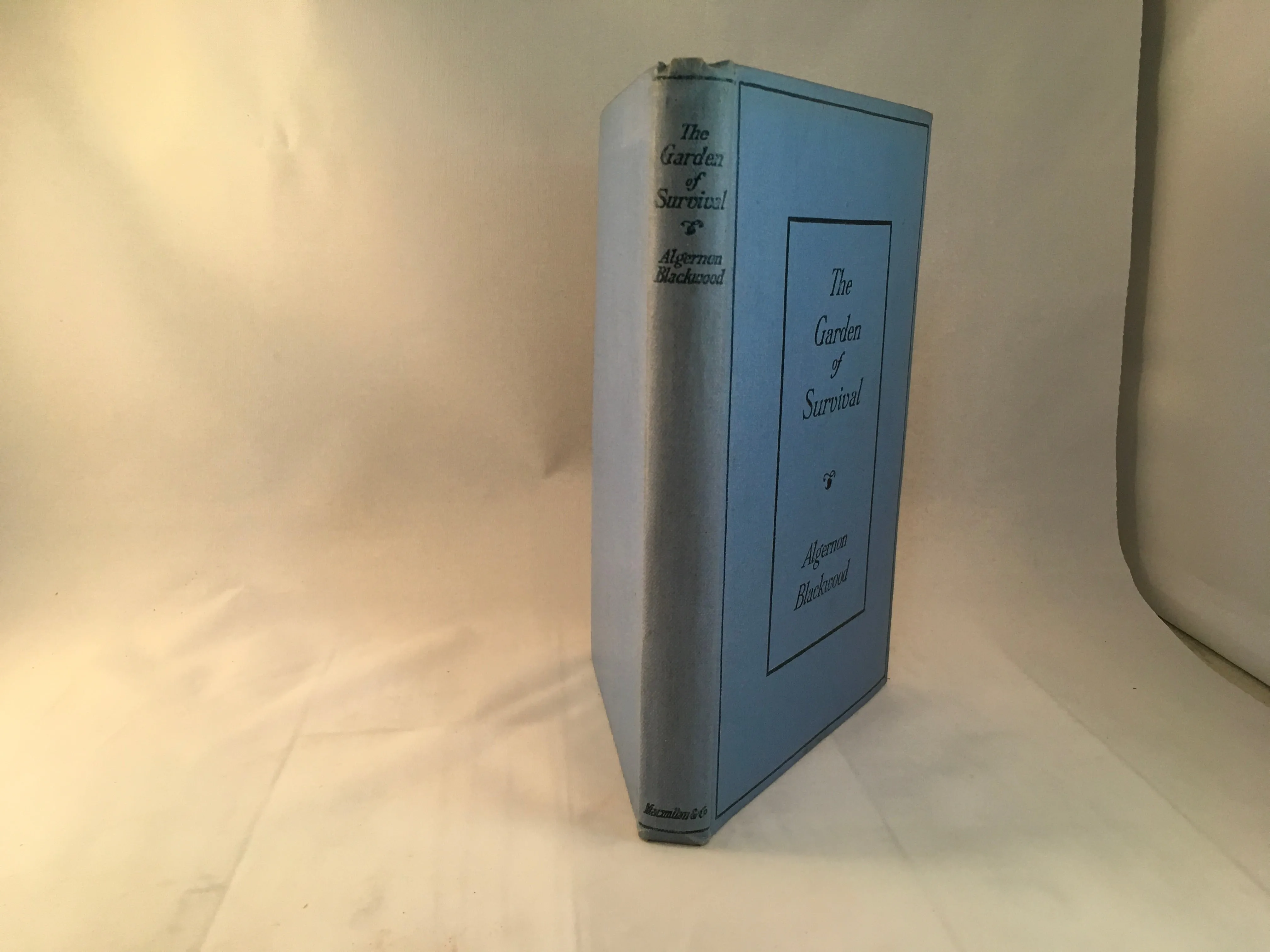 Algernon Blackwood - The Garden of Survival, Macmillan and Co 1918, First Edition, v.good condition