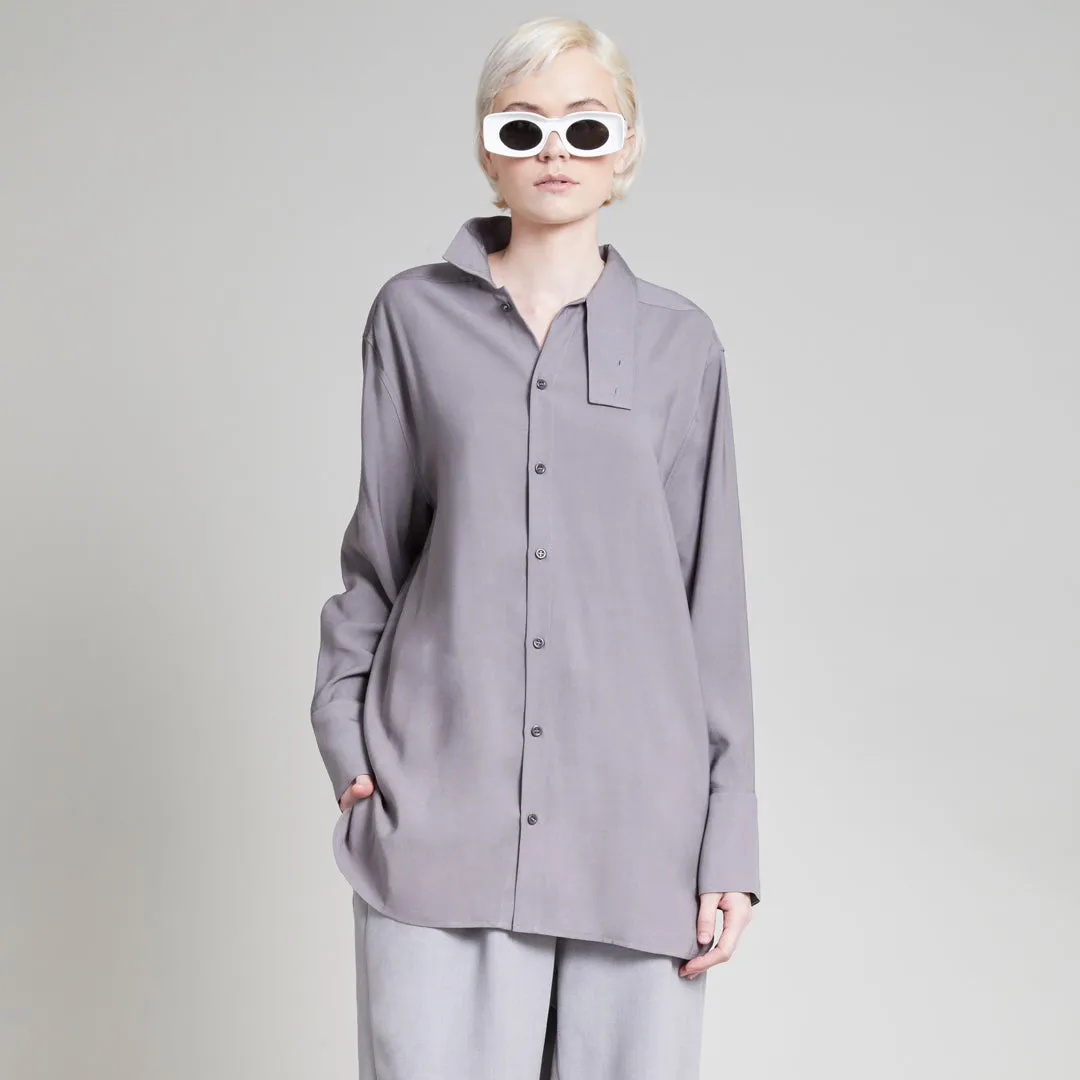 ALI SHIRT CHARCOAL GRAY