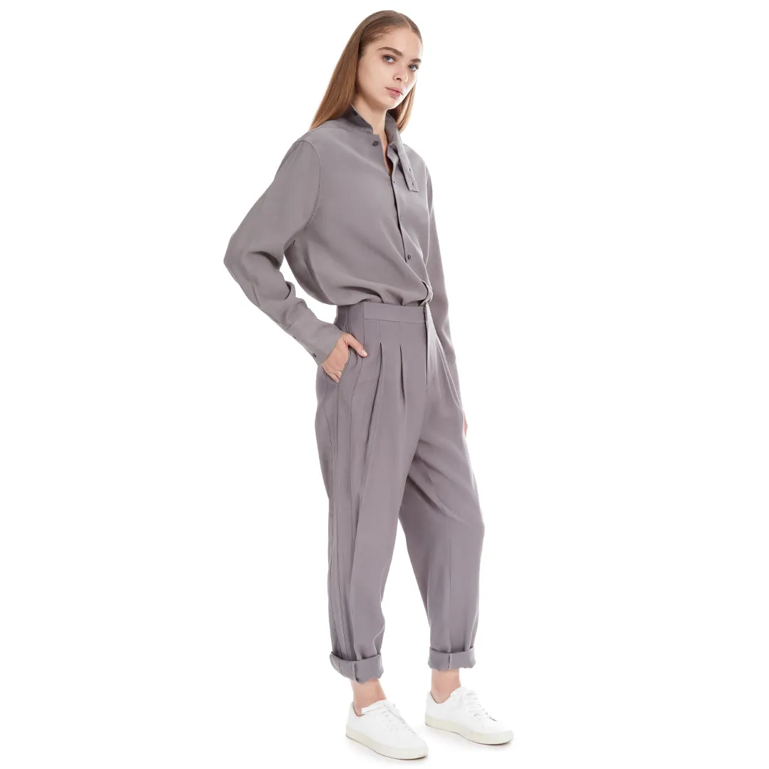 ALI SHIRT CHARCOAL GRAY