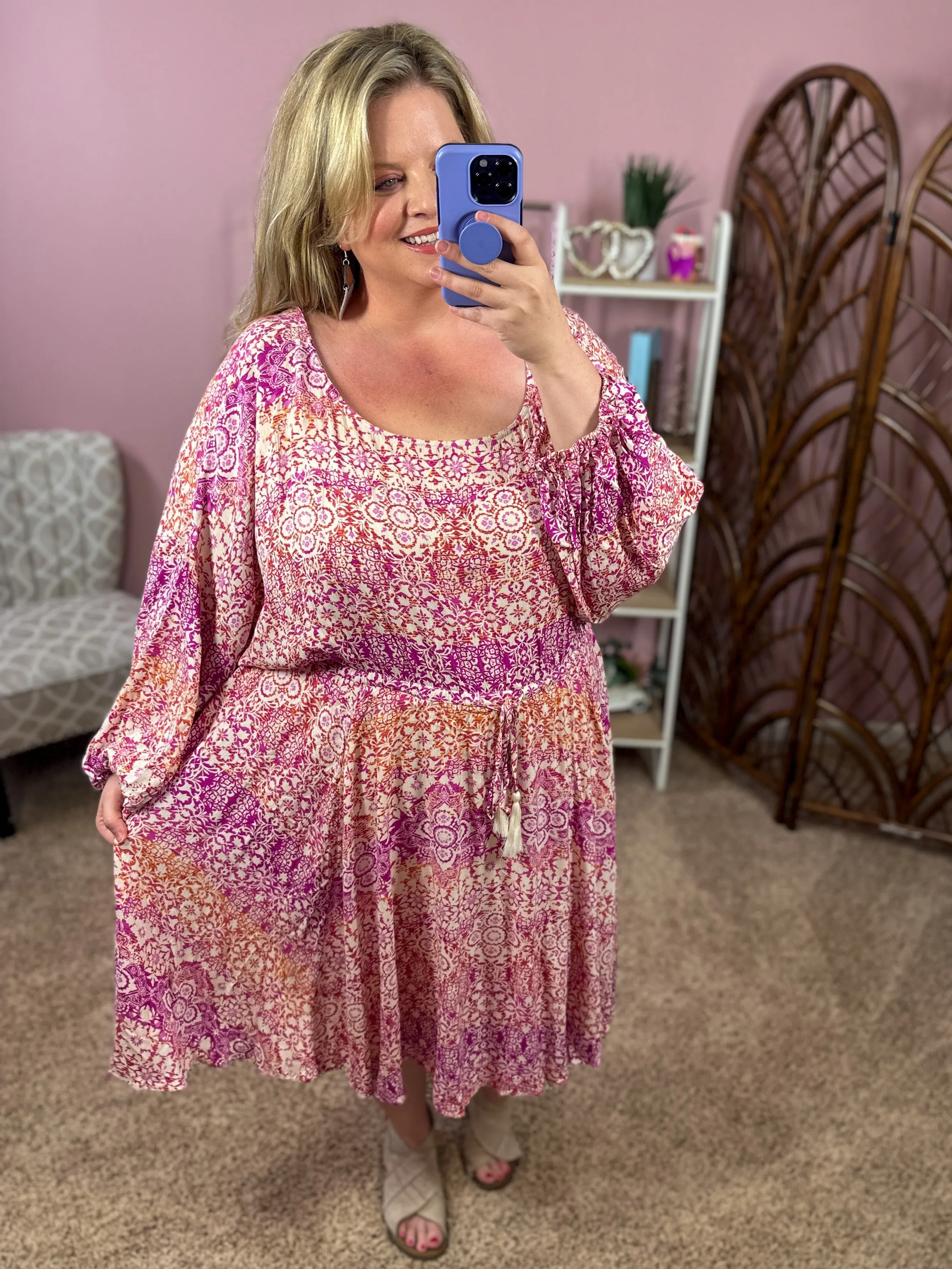 All About You Cinch Waist Romper Dress