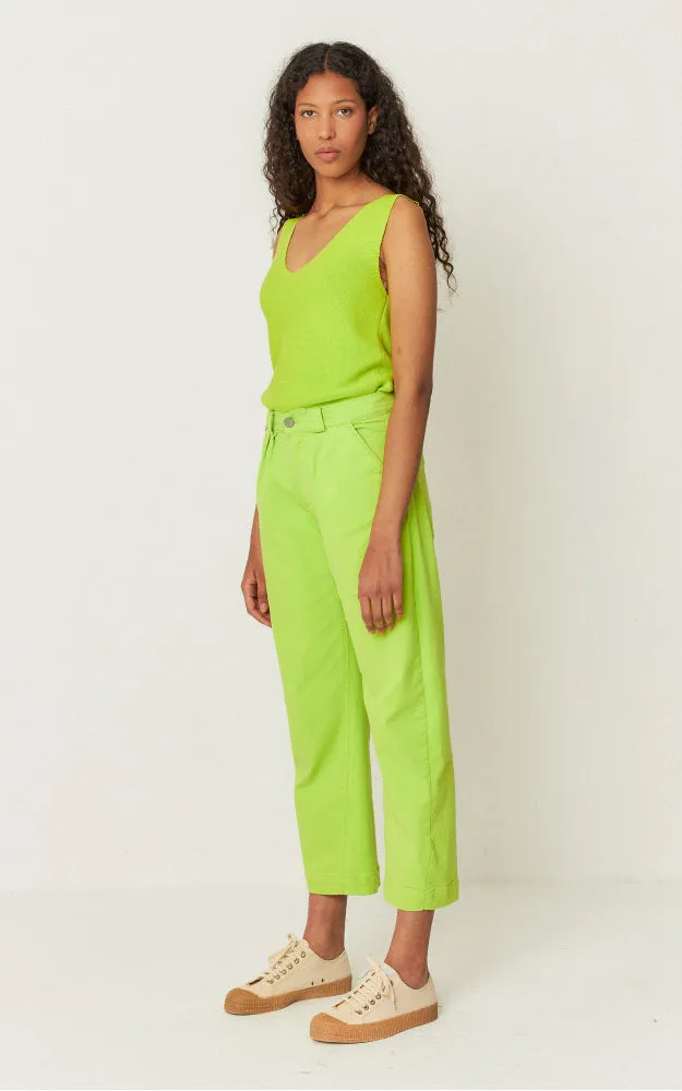 Amata Trouser Acid Green