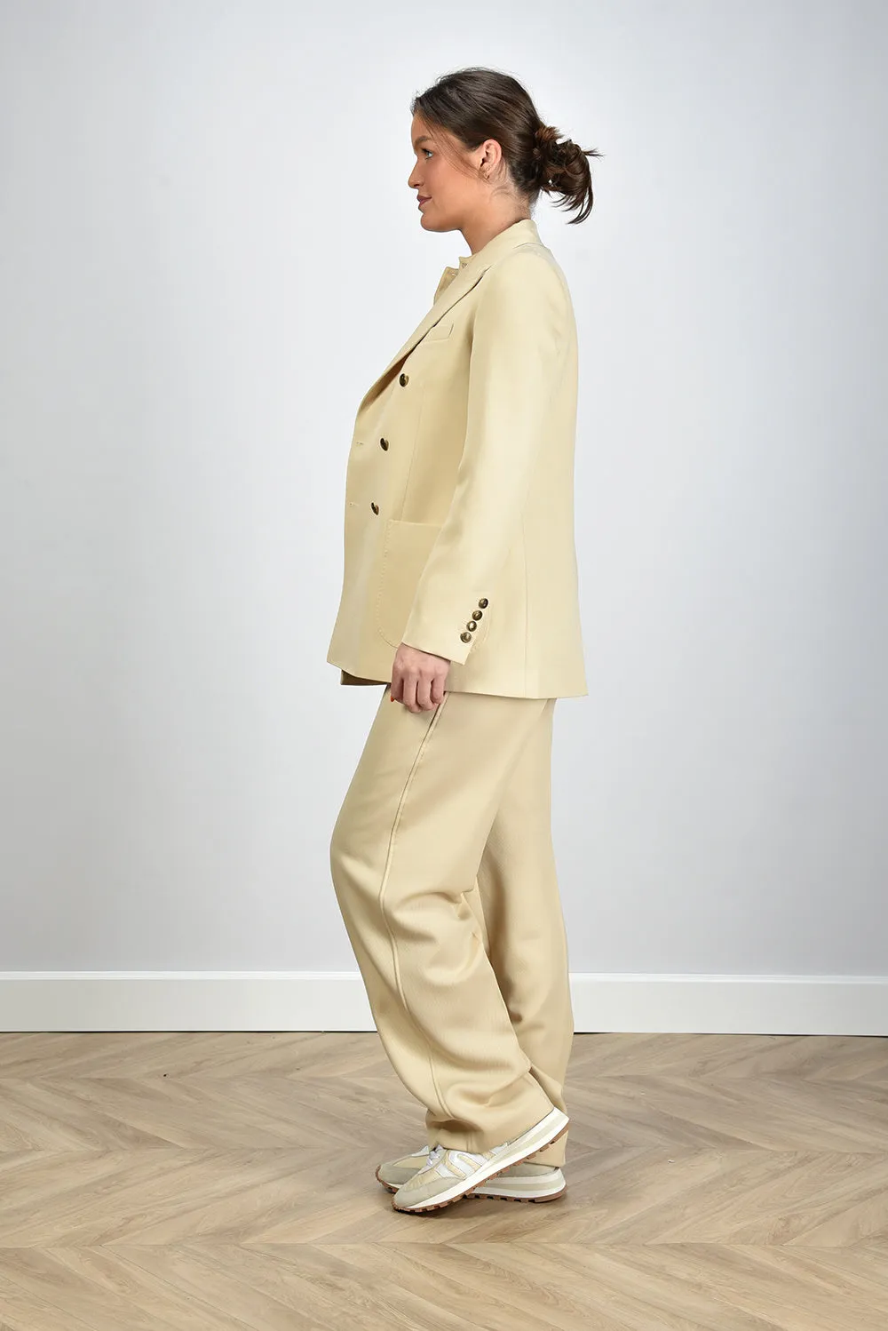 Ami Paris blazer Croisee FBV202.WV0004 vanille