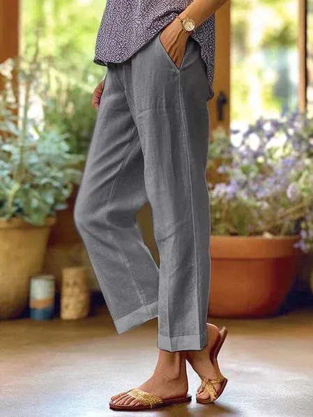 Andromeda | Linen Summer Pants