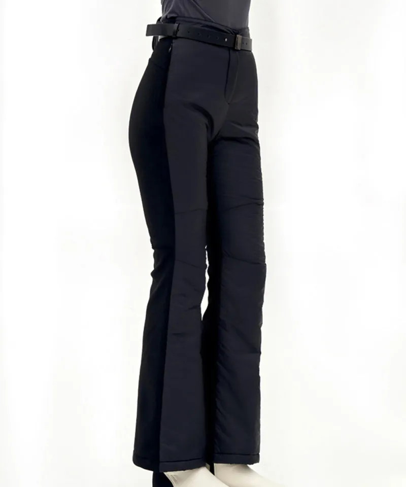 Anell Golf Two-Way Slim Padded Pants - Black