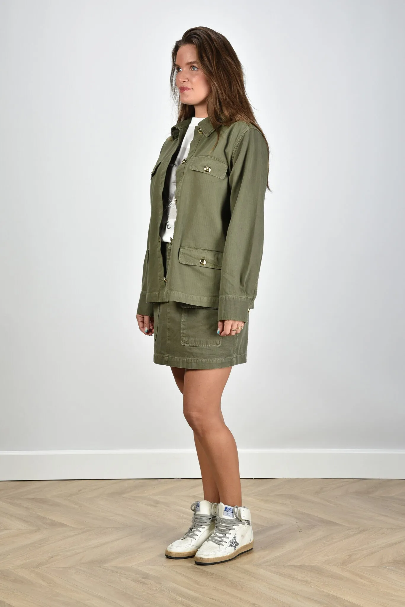 Anine Bing jack Corey A-01-7178-320 army green