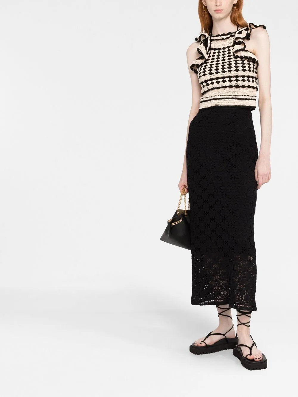 Anneke crochet halter tank