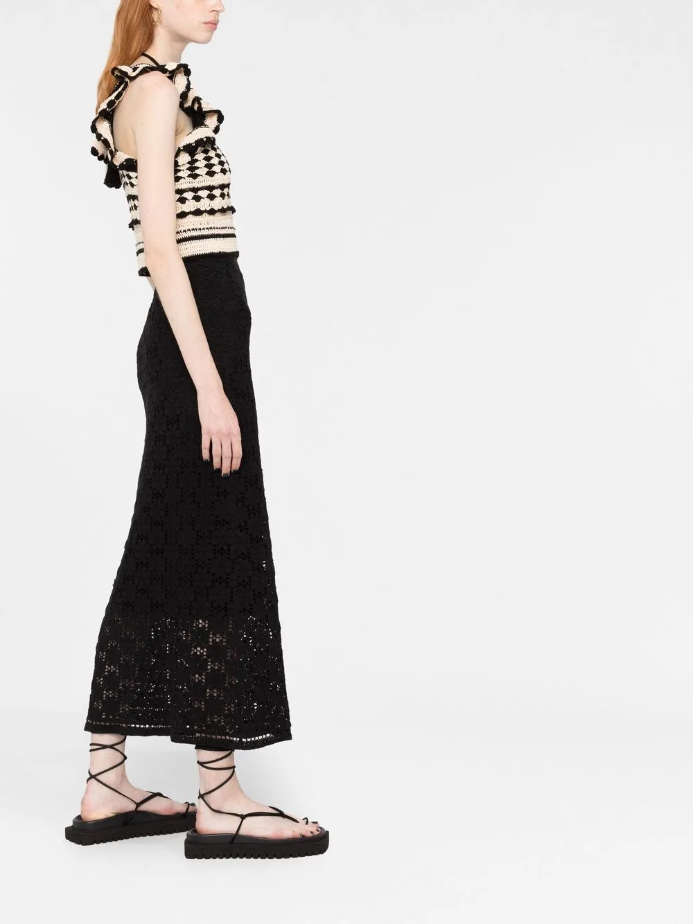Anneke crochet halter tank