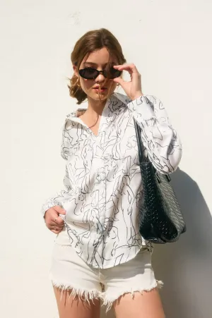 Aria Classic Satin Shirt