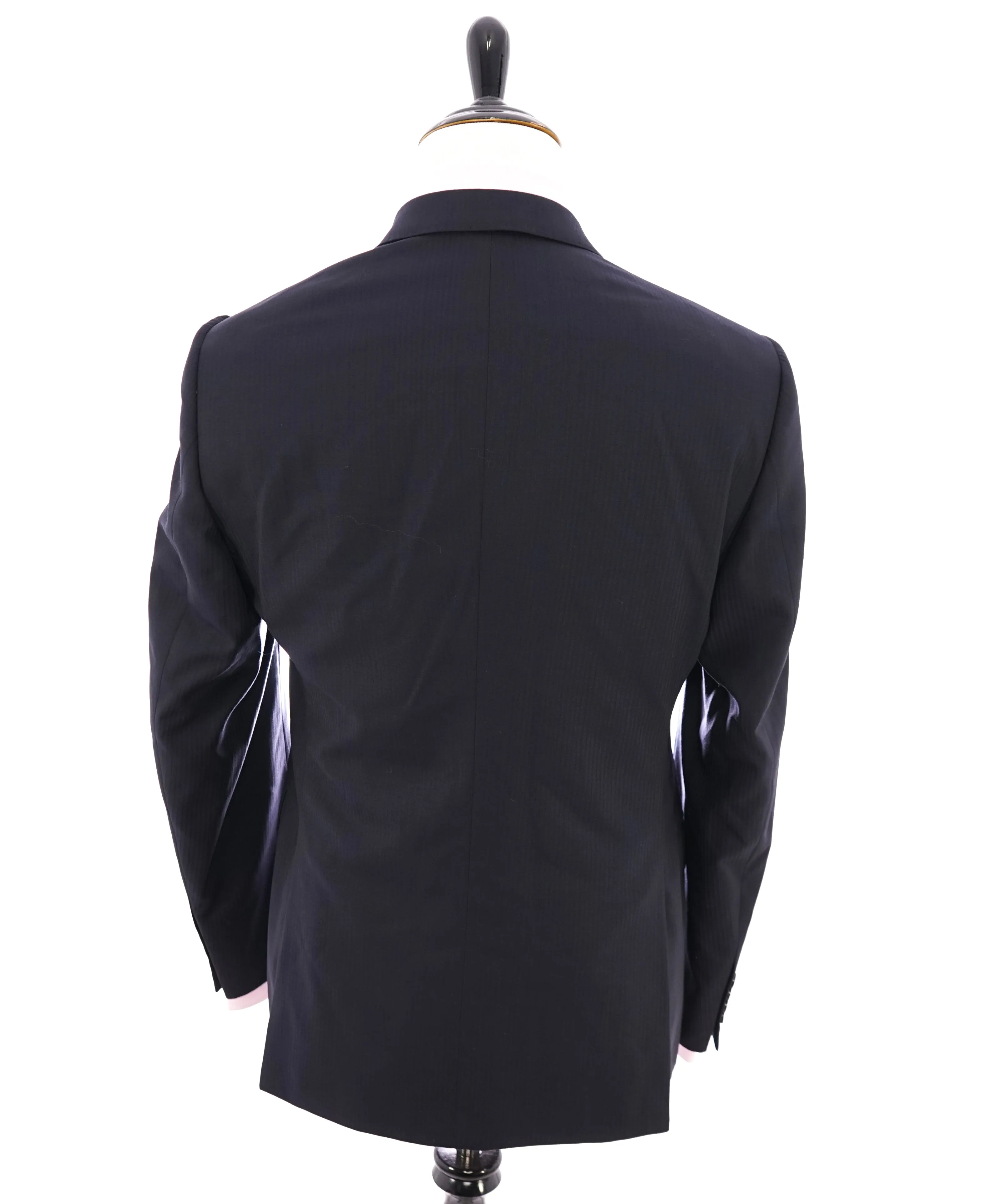 ARMANI COLLEZIONI - Tonal Navy Stripe "M Line" SLIM Suit - 44R