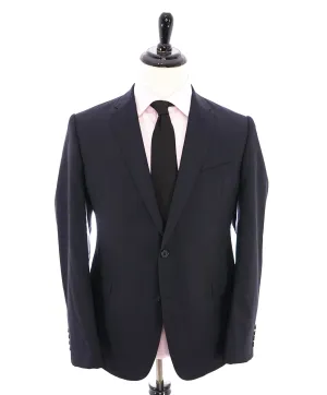 ARMANI COLLEZIONI - Tonal Navy Stripe "M Line" SLIM Suit - 44R