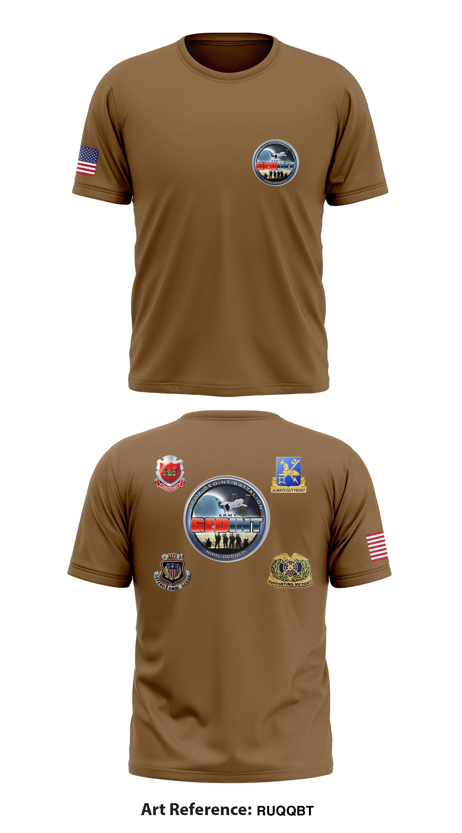 Army GEOINT Battalion  Short-Sleeve Hybrid Performance Shirt Core Men's Hooded Performance Sweatshirt - ruqQbt