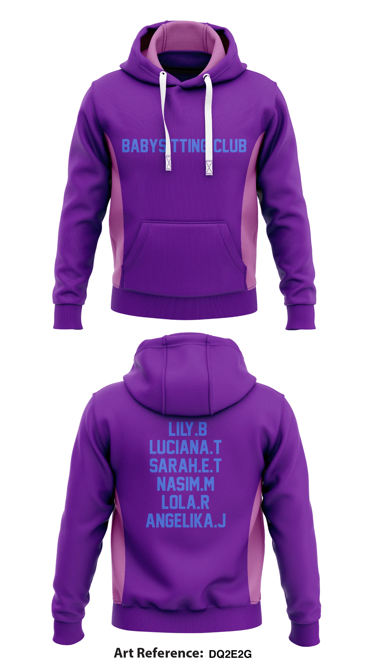 Babysitting Club Store 1  Core Men's Hooded Performance Sweatshirt - Dq2E2G