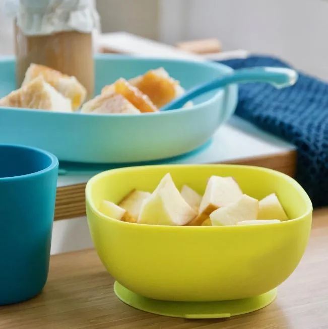 Beaba Silicone Suction Bowl - Green