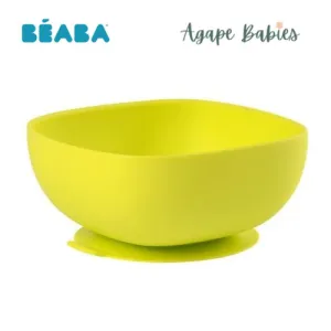 Beaba Silicone Suction Bowl - Green