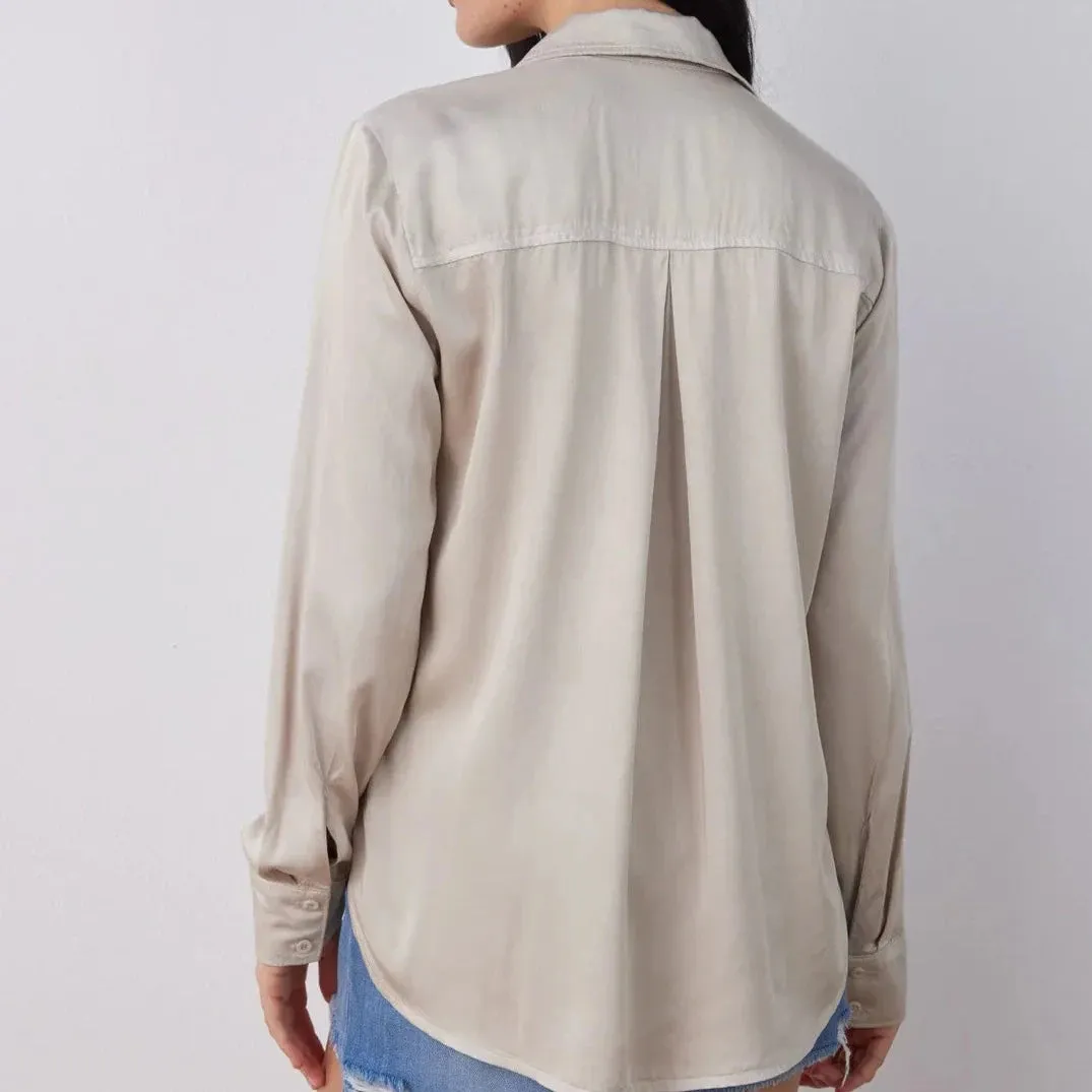 Bella Dahl Flowy Button Down Shirt