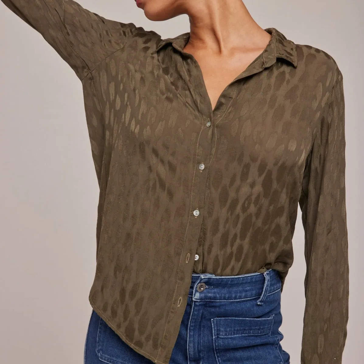 Bella Dahl Flowy Button Down Shirt