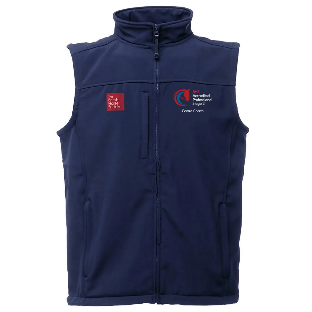 BHS Accredited Professional Unisex Softshell Gilet