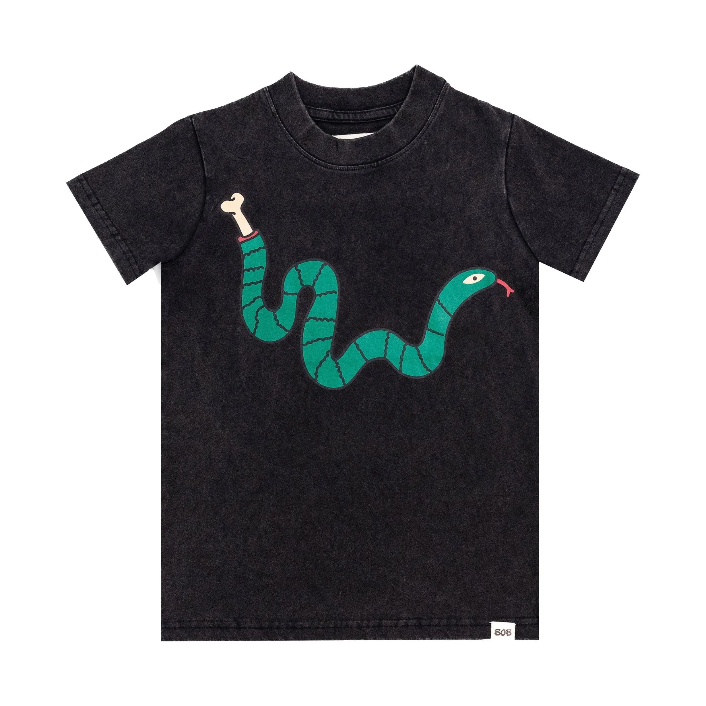 Black Bones Snake Tee